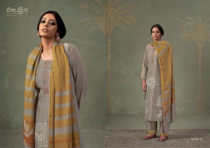 Omtex kalakari wholesale partywear unstitched dress material